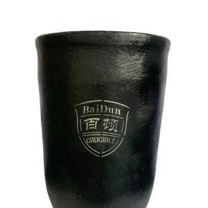 Cylindrical Graphite Carbon Crucible Corrosion Resistant Smooth Surface Finish