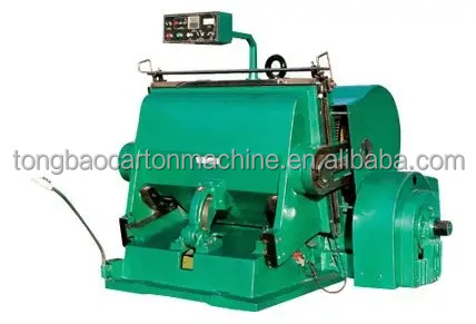 380V ML Manual Box Packing Die Cutter Machine For Corrugated Paperboard Box Manufacture