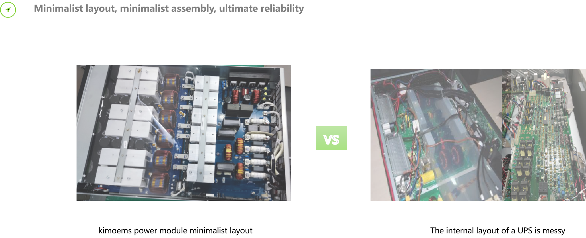 Modular Type 19 Inch Rack Mount UPS Uninterruptible Power Supply 100kW 100kVA