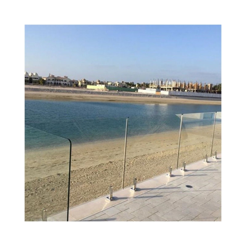 Durable 304 Glass Spigots For Glass Railing Glass Fence