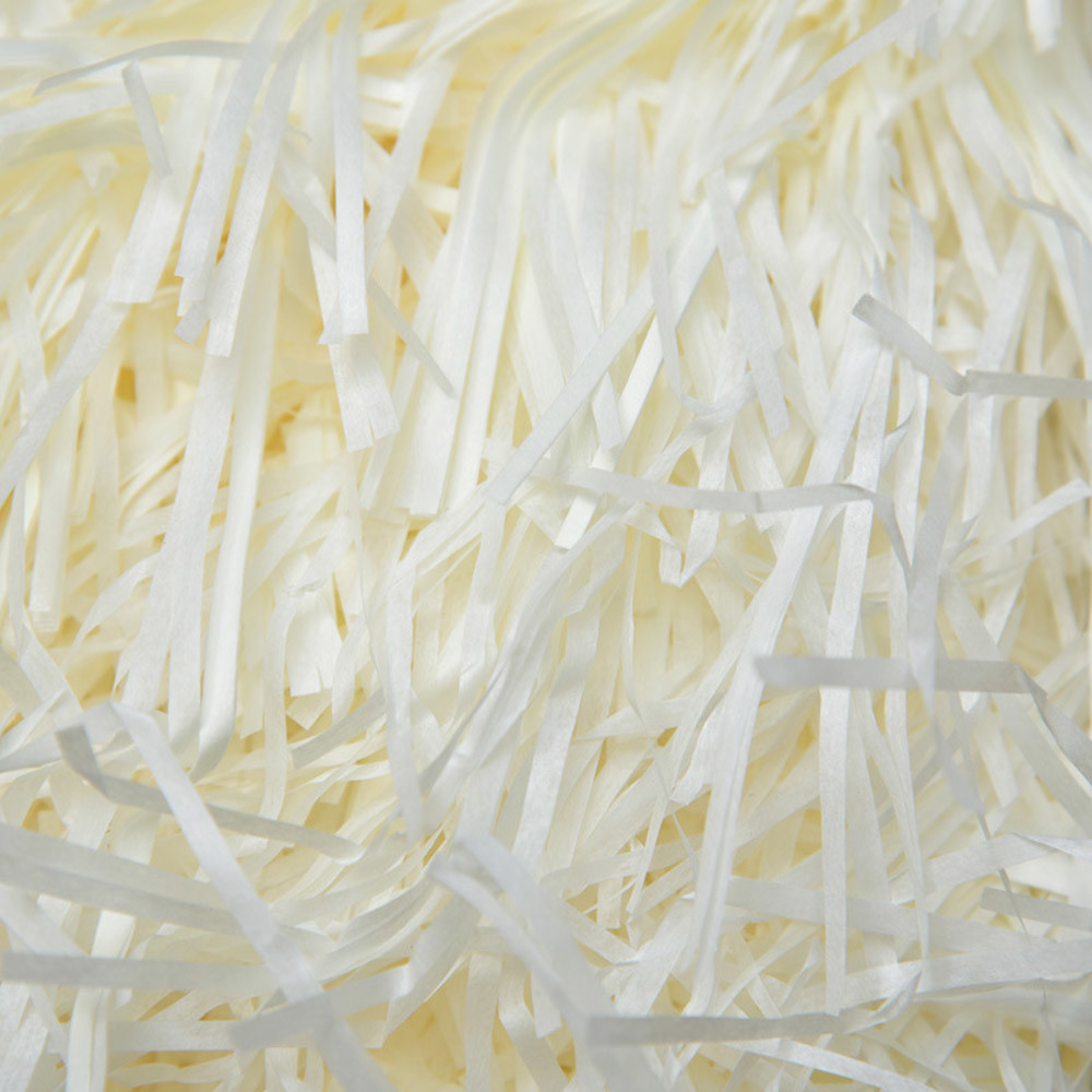 White Purple Greaseproof Shredded Packaging Filler Virgin Wood Pulp