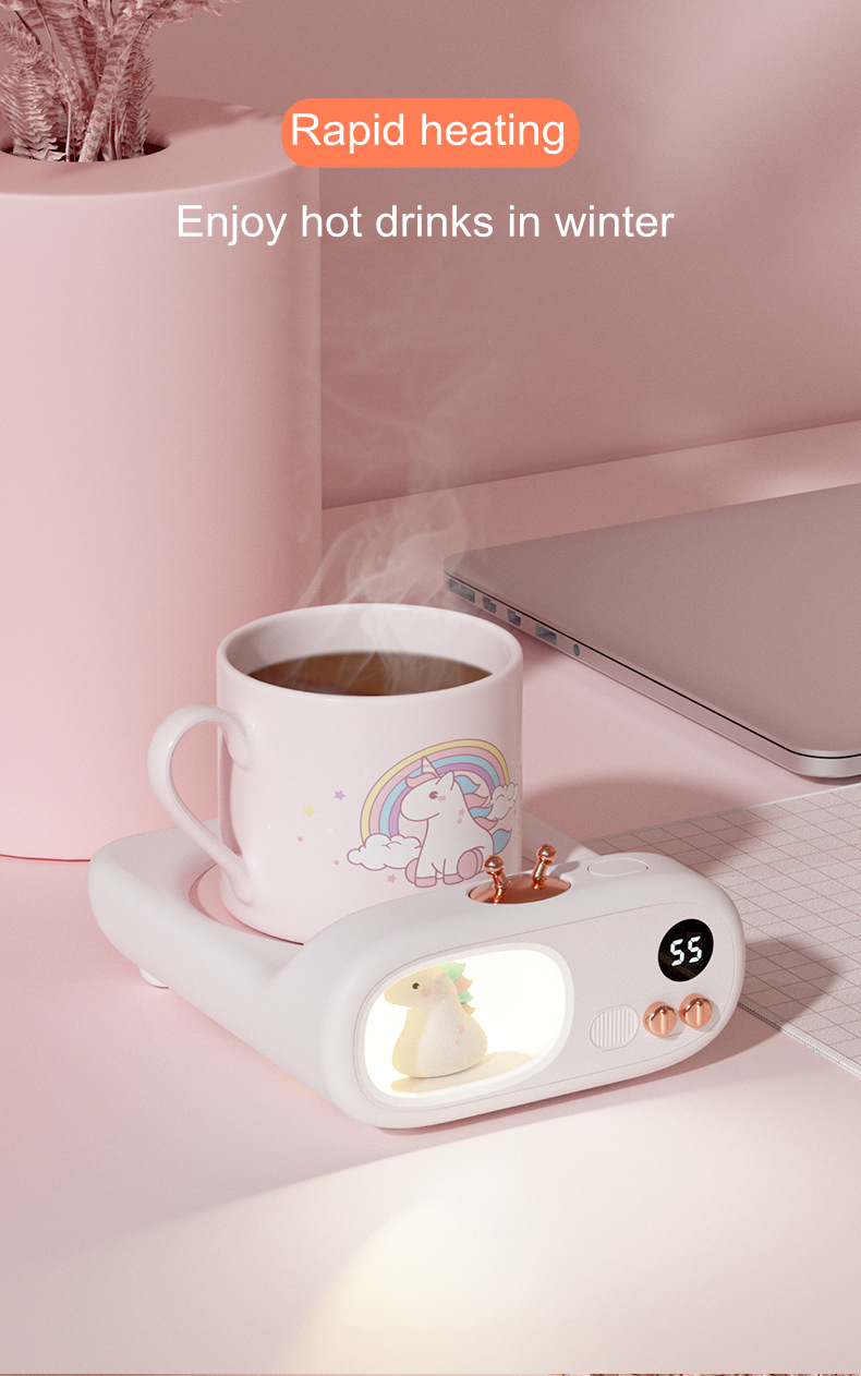 Cup Warmer Heat Beverage Mug Mat Keep Drink Warm Heater Heating Coaster Pad for Coffee Milk Tea 220V 20W