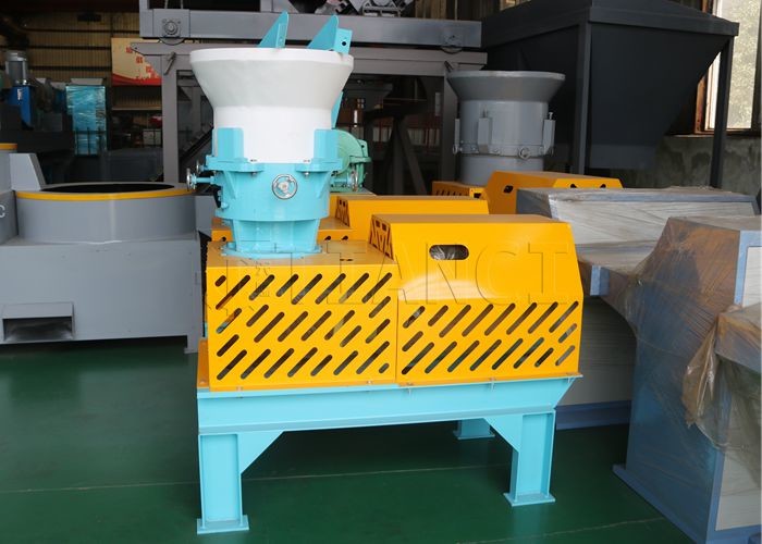 Flat Die Fertilizer Granulator 95% Granulation Rate For Making Organic Pellet