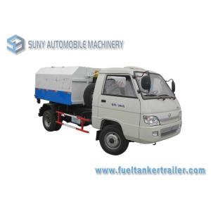 4x2 Drive Garbage Trucks Foton 2 - 3cbm 2 Axles With Diesel Arm Hook