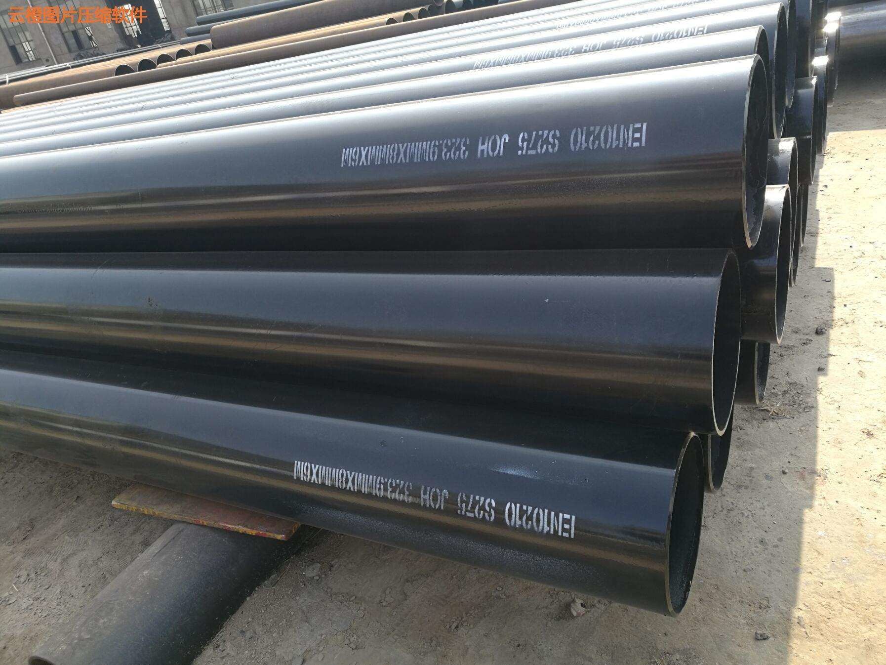 Non Metallic Coatings Q235 Q345 L175 Welded Steel Pipe