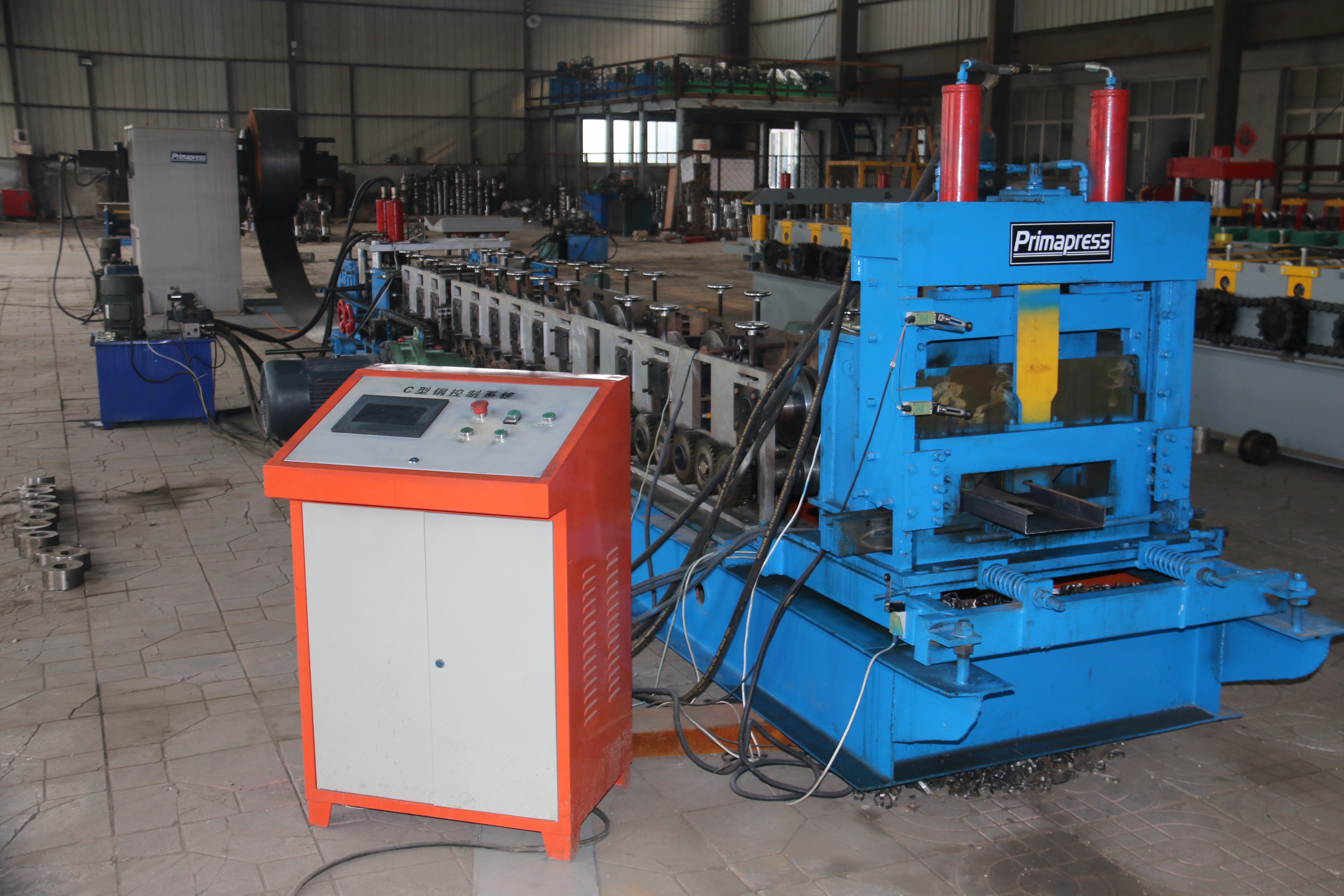 4.2t C U Purlin Profiles Forming Machine Automatic Steel Frame