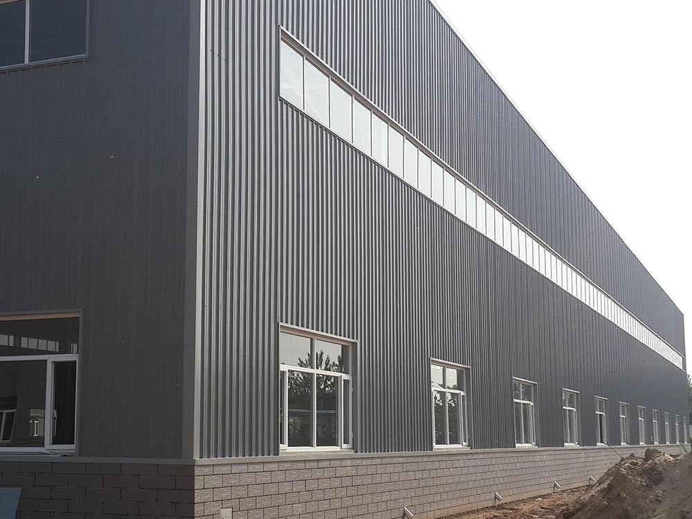 Warehouse Structure Q235, Q345 Prefabricated Warehouse Steel Structure
