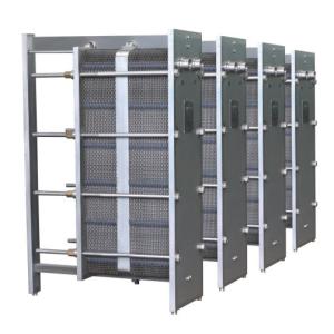 304 Stainless Steel Flat Plate Heat Exchanger , Wort / Beer Pasteurization Equipment