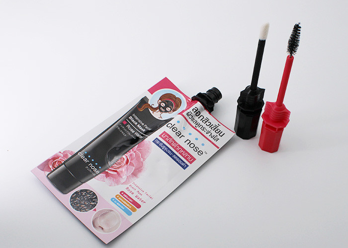 Creative Lip Liner Liquid Spout Bags Stem With Brush Caps Portable