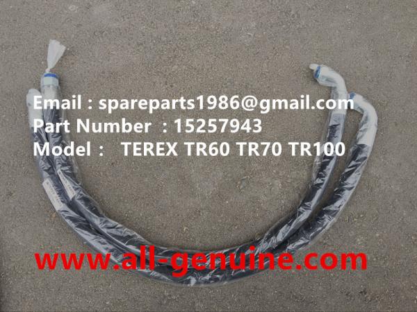 15257943 HOSE TEREX NHL DUMP TRUCK TR35 TR50 TR60 TR100 CUMMINS ALLISON UNIT RIG