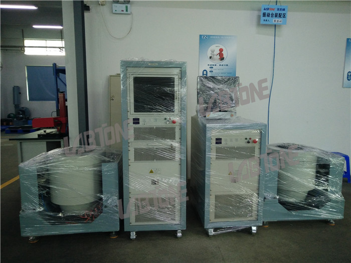 Electrodynamic Shaker table for Vibration Test of Cells and Batteries SAE J2464