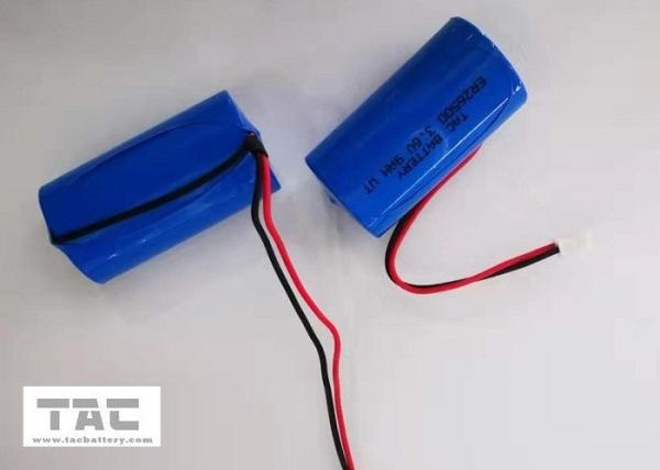 3.6v Lisocl2 Battery ER26500 9AH With connector for Water meter Ammeter