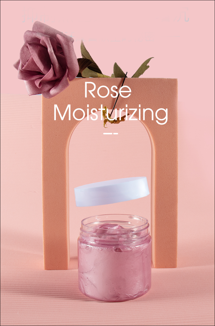 Brightening Pink 24K Gold Rose Mud Mask GMPC Oily Skin Face Mask