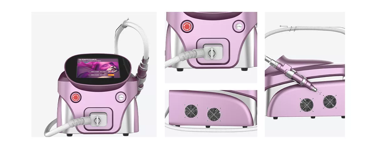 Picosecond Tattoo Removal Pigment Removal 1064nm 532nm tattoo removal machine nd yag laser picosecond laser machine