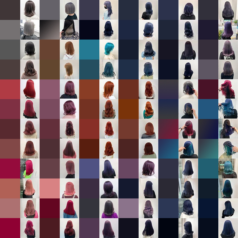Private Label of Permanent Cream Hair Color Keune for Professional and Natural Dye