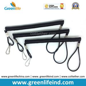  Plastic Safety Loop Ends Extendable Spiral Coil-Style Key Chains Manufactures
