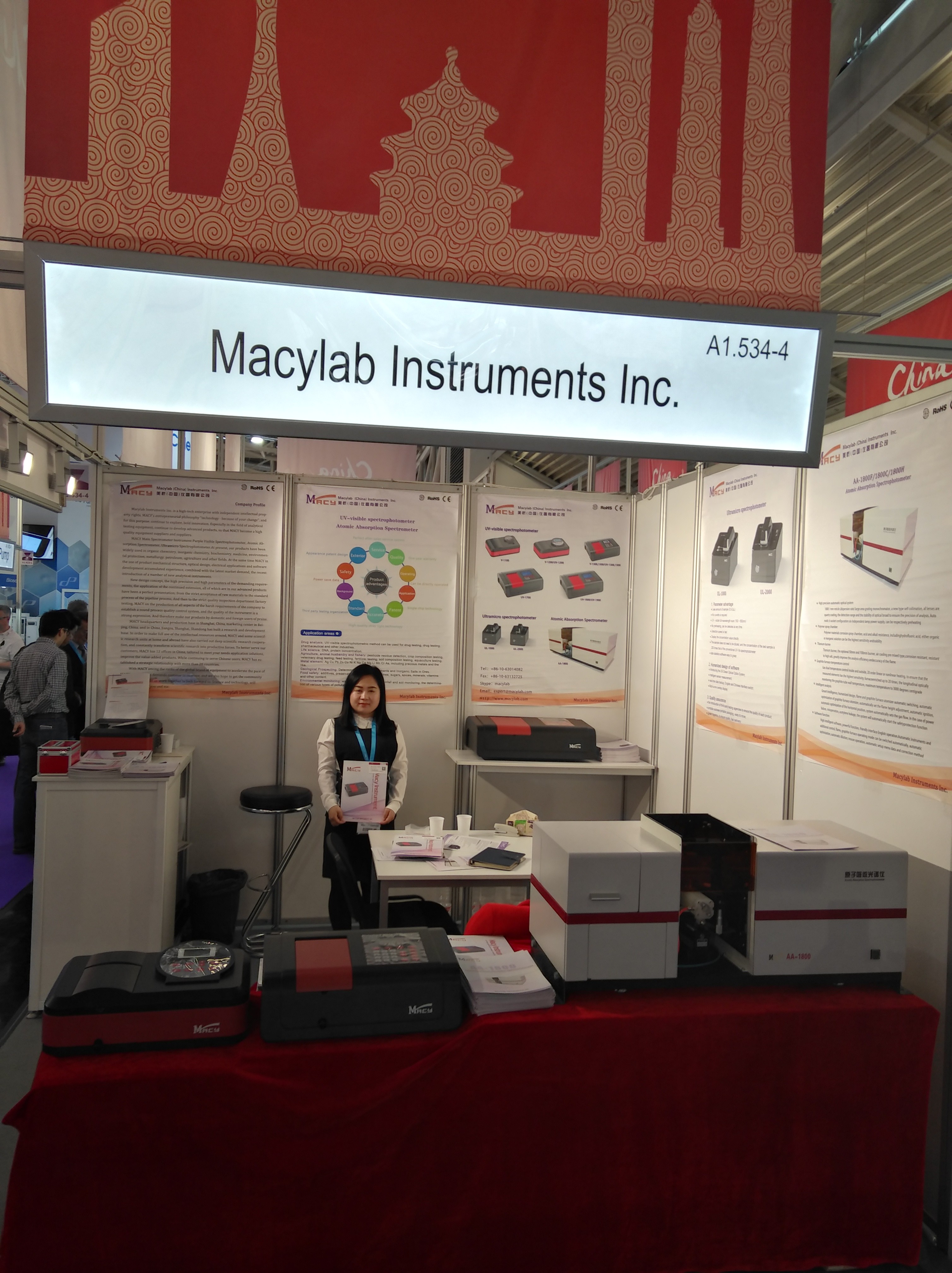 Macylab High End Uv Vis Spectrophotometer Ul-5000f For Nucleic Acid And Protein Detection