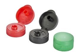 Professional Disc Top Cap Non Spill Color Customized With Screw Type Closure