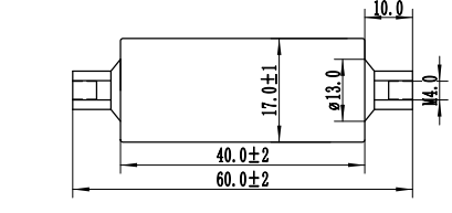 24KVAC ceramic capacitor 200pF long life span good quality with high voltage for ceramic insulator high withstand voltage