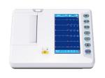 6 Channel ECG Monitoring System 7 inch Color Touch LCD with Six Languages