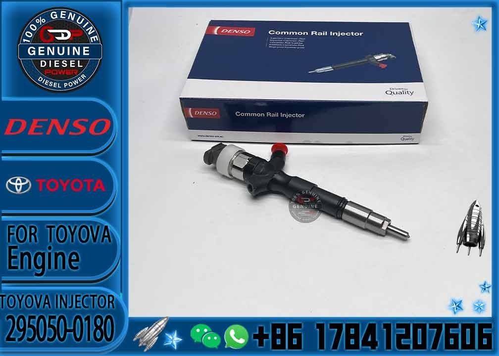 Fuel Injector 23670-0L090 23670-09350 Common rail Injector 295050-0180 295050-0520 for Hilux