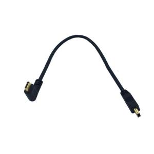 Gold Plated type c to mini USB Data Cable Can Realize Reversible Plug And