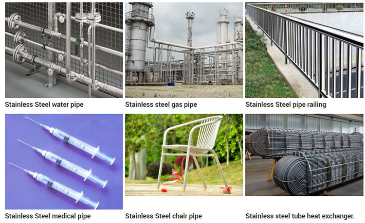 ISO SGS BV Dia 3/8''-100'' 410S Stainless Steel Pipes For Welding Applications