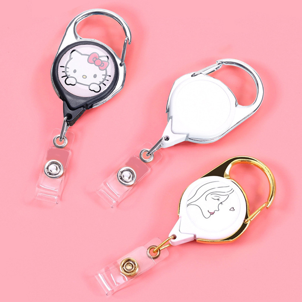Deyi Badge Reel Plastic Key Chain
