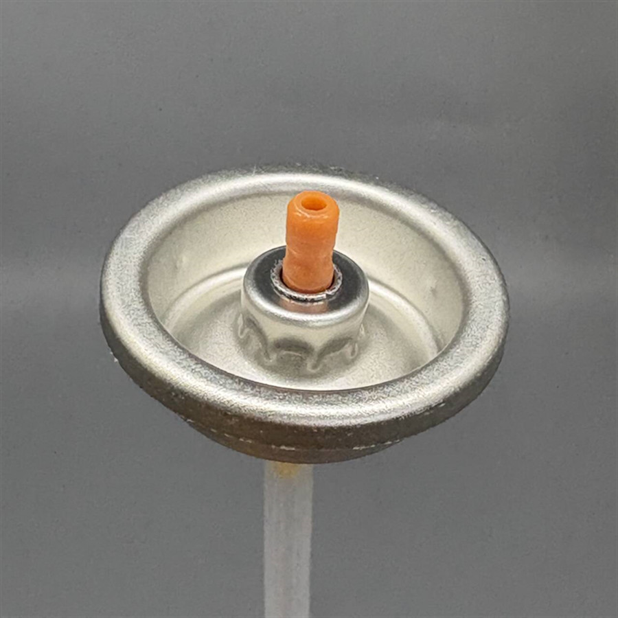 Compact Foam Cleaner Valve for Travelers with Leak-Proof Design