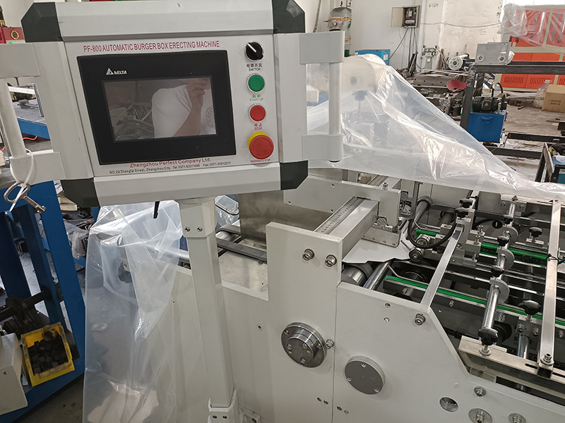 Disposable Takeaway Fast Food Box Machine Take Away Lunch Food Box Making Machine