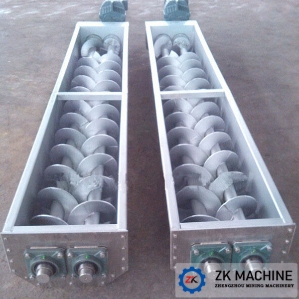 Medium Scale 5m3/H 80m3/h Screw Conveyor Machine In Cement Plant