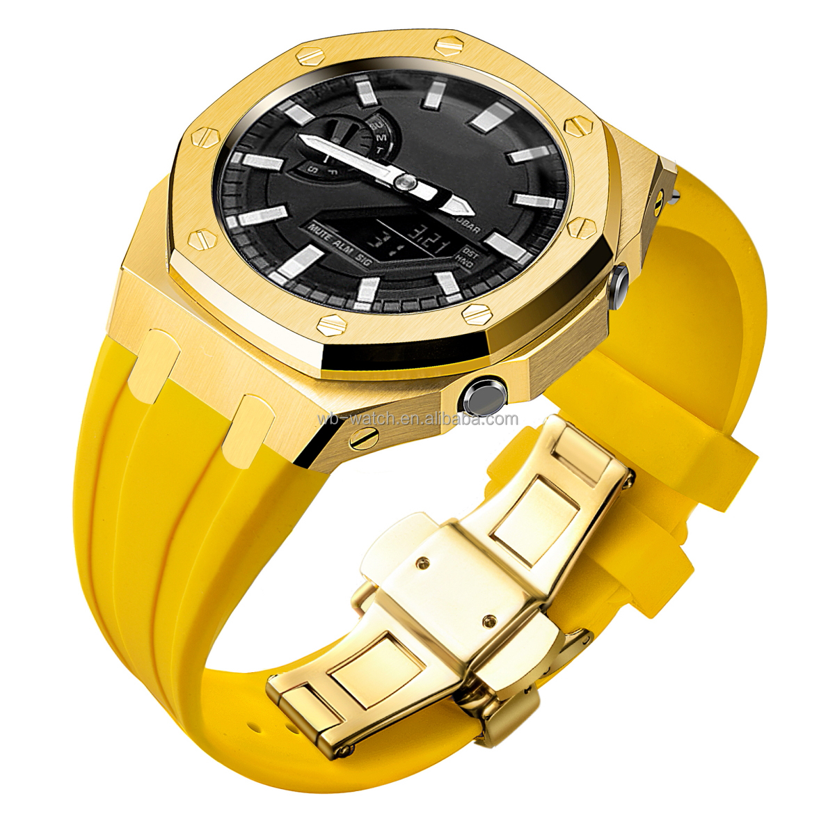 Gen 5 G Shock GA2100 Rubber Band Mod Kit For Casio Watch Modified Case Stainless Steel