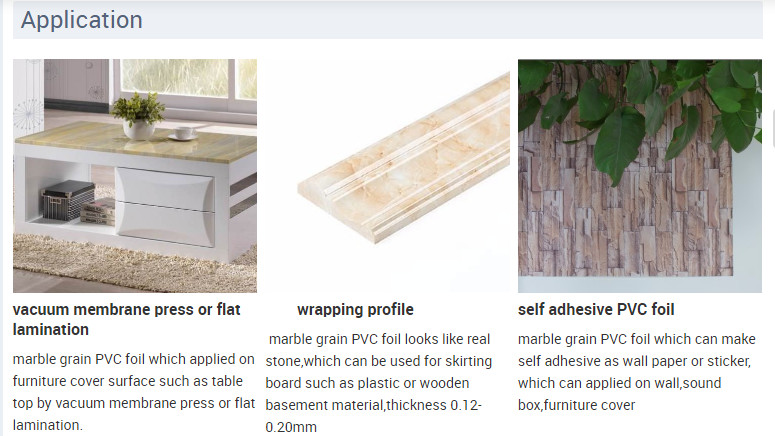 New Marble Design PVC Stickers PVC Self Adhesive Film Wrap For Furniture Cover