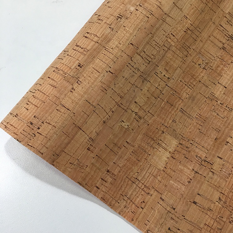 Smooth Cork Material For Sewing Elastic Perfect Hand Feeling Popular Light Brown