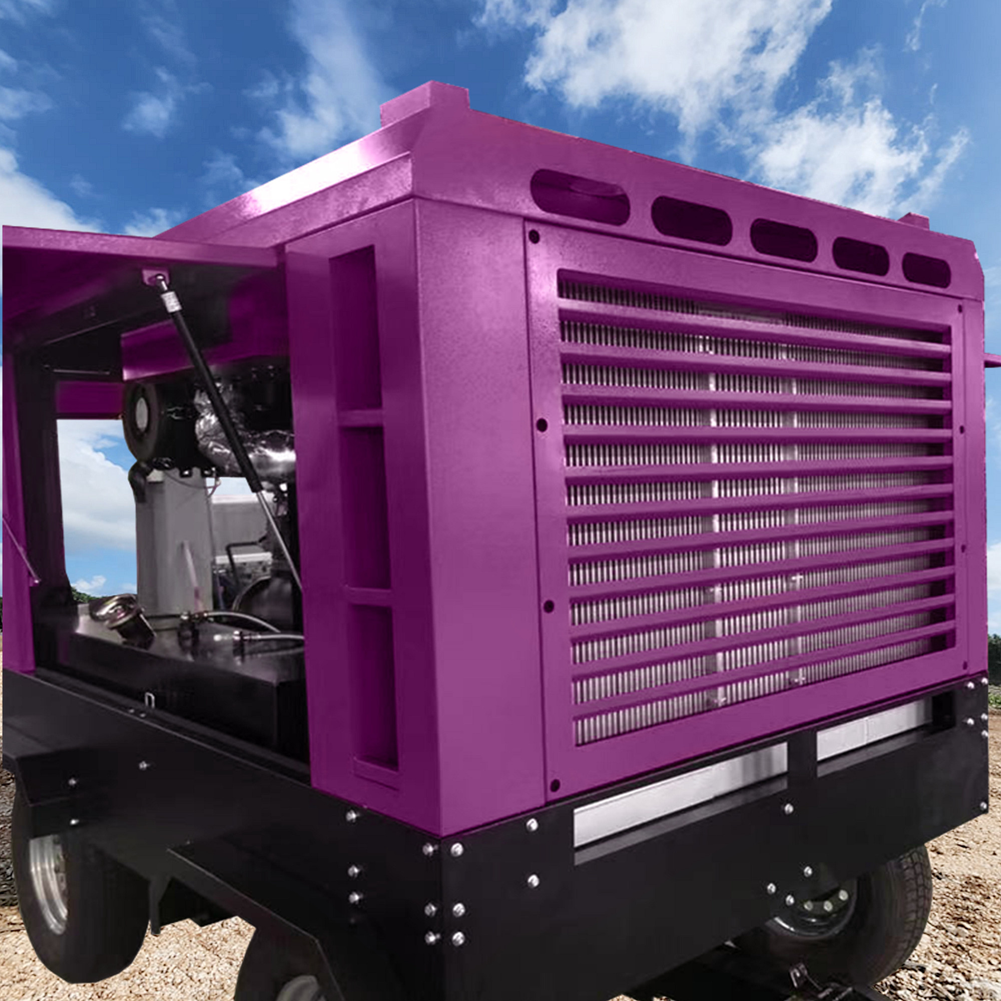 Mining High Pressure Diesel Screw Compressor Equipment