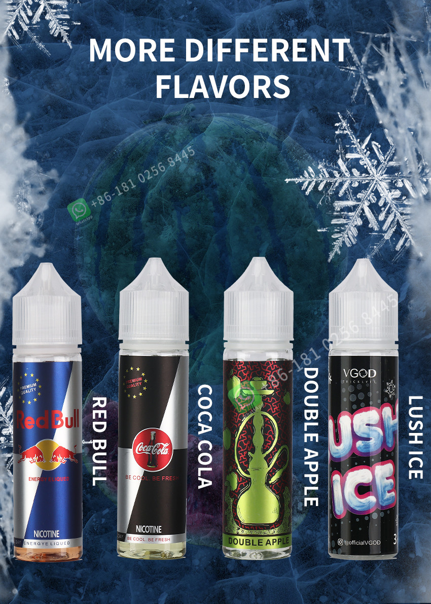 Nicotine Salt Vgod Blvk Nasty Pink Vape Juice With Various VG PG Ratio