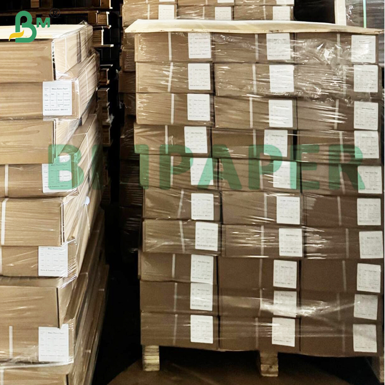 White Plotter Paper Smooth A0 A1 A2 Size Roll Uncoated Bond Paper