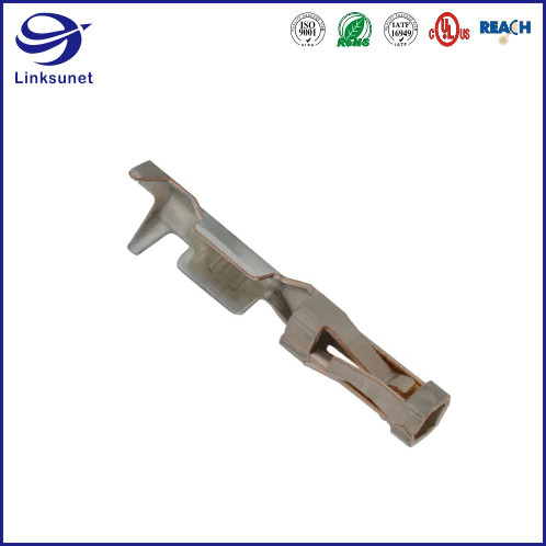 Ampmodu Short Point Crimp Gold Terminal for Storage equipment Wire Harness