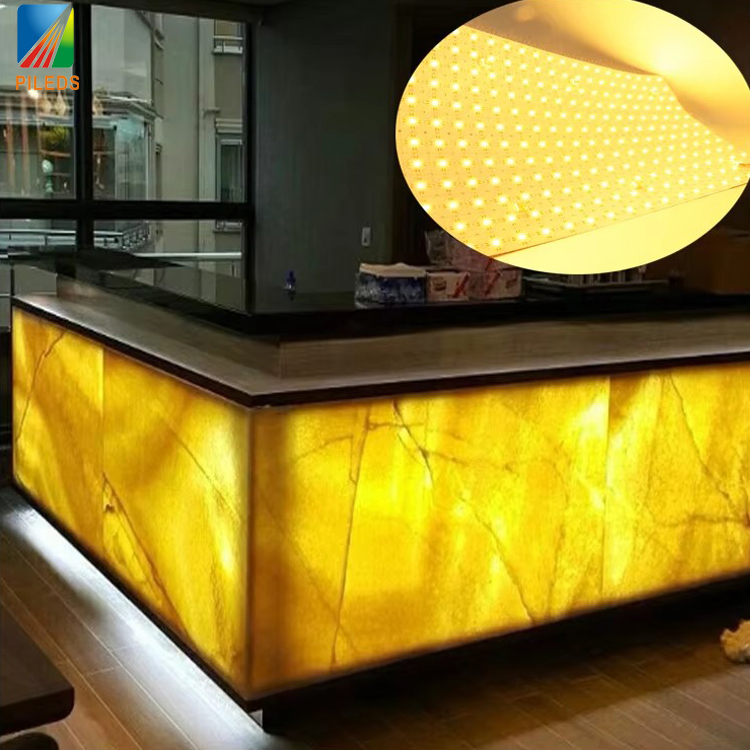 140° Viewing Angle LED Panel Light 24W Holographic LED Sheets 24V CCT Color 3000K 6000K IP20 DIY Free Cutting 200leds White Color