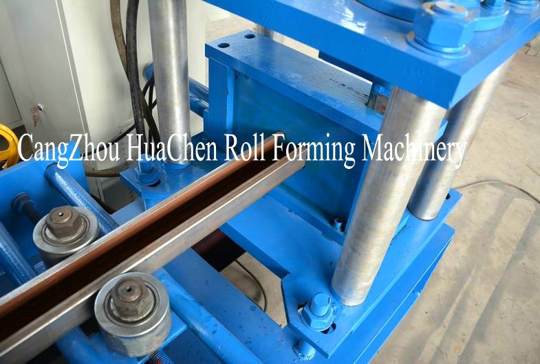 High Speed Metal C Purlin Roll Forming Machine For Building Steel Structure