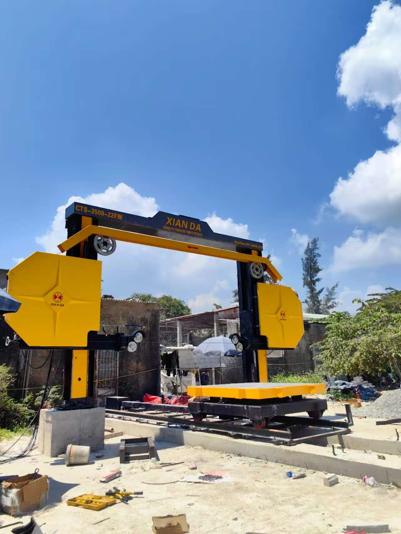 Diamond Wire Saw Machine High Precision Cutting