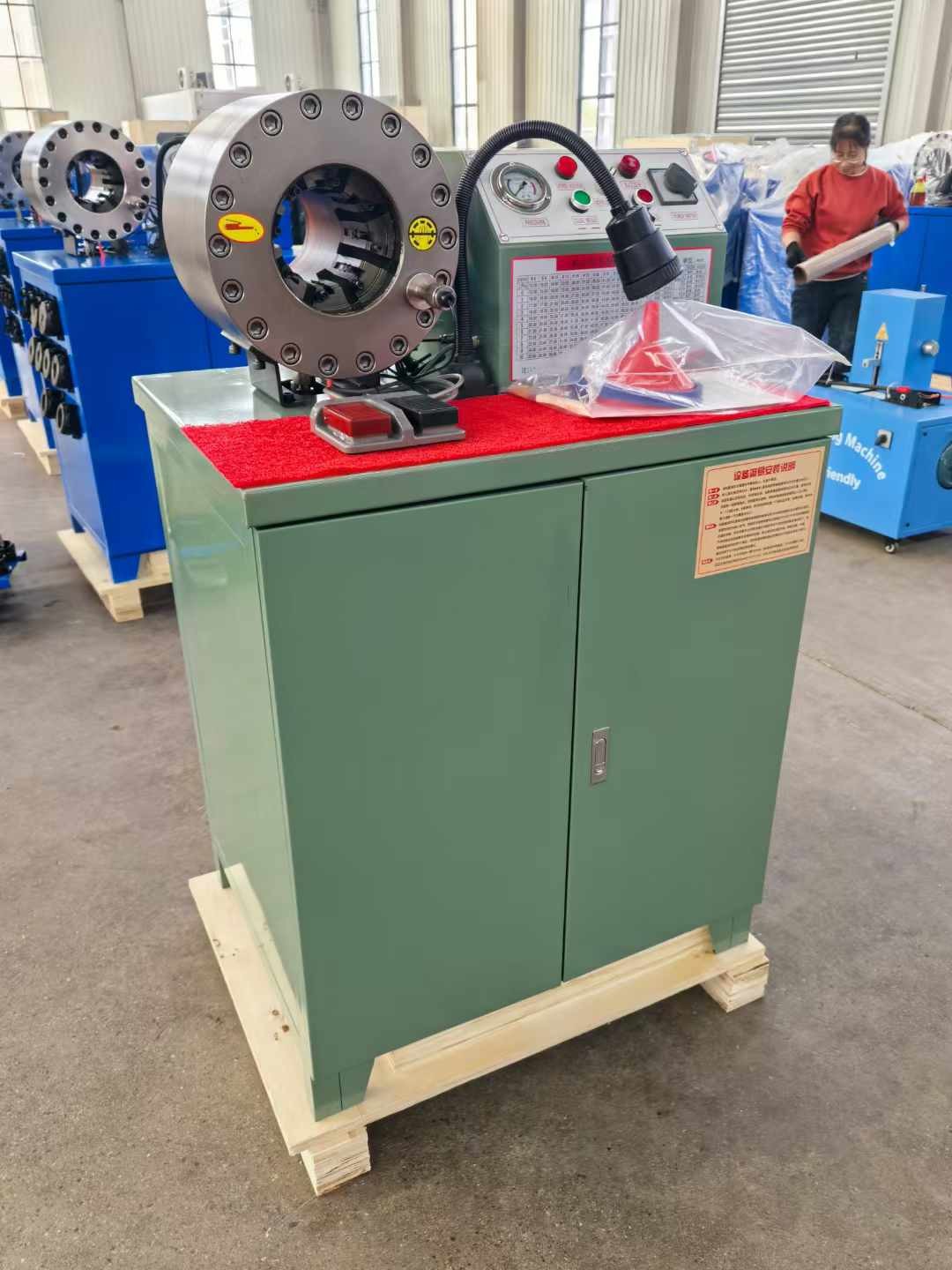 6-51mm 2" Forging Process Hydraulic Hose Crimping Machine 10 Dies Hose Crimping Machine