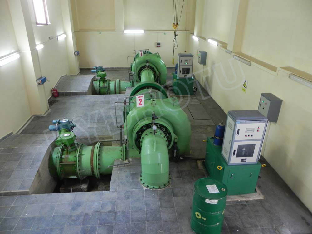 GYT PLC Speed Micro Hydro Generator For Francis Turbine / Kaplan Turbine