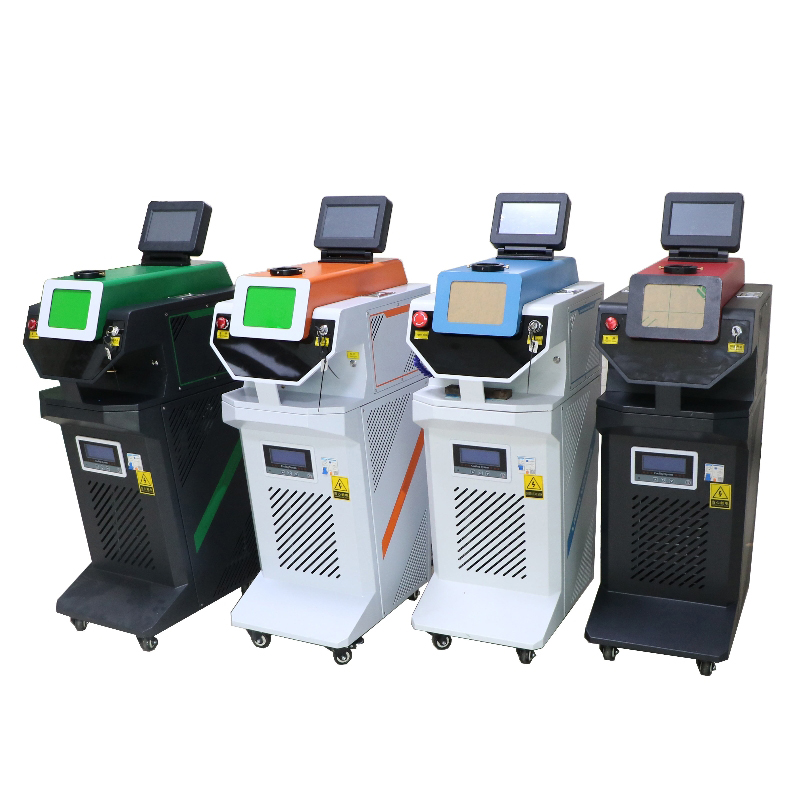 200w 300w Gold Silver Jewelry Chain Welding Soldering Repairing Machine with Adjustable Single Pulse Energy