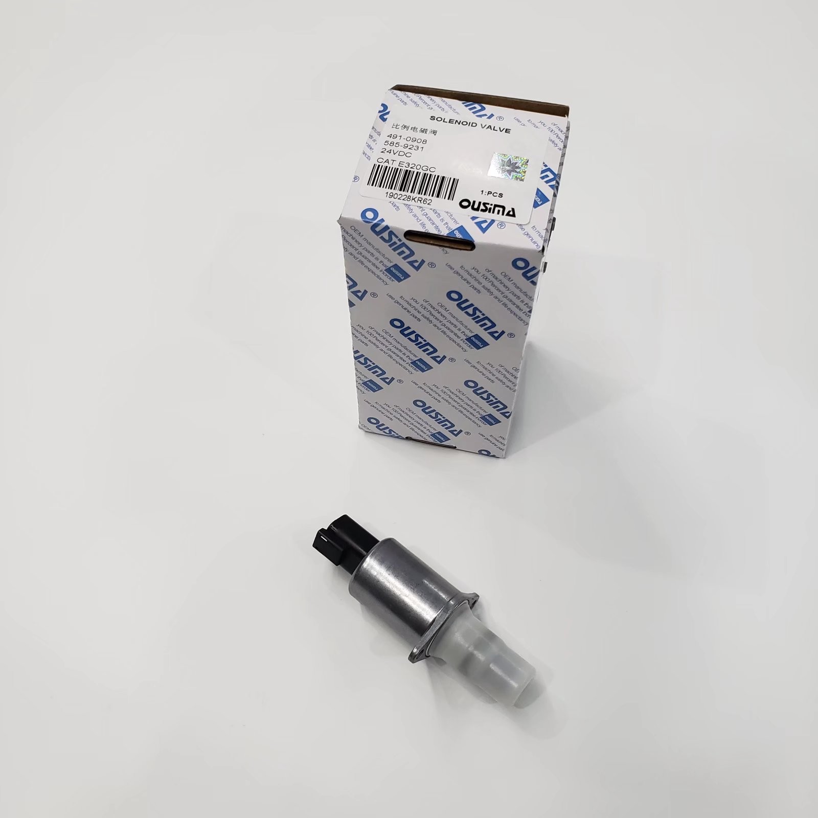 OUSIMA Control Valve Solenoid Valve 491-0908 585-9231 Excavator E320GC E323D