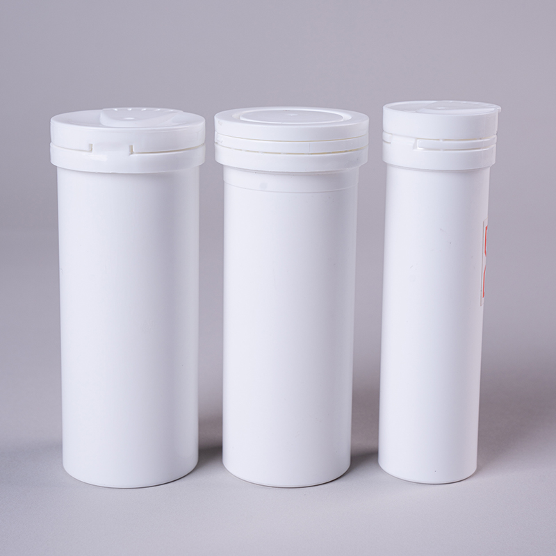 Customized Logo PP Tablet Tube Packaging for Food Grade Medicine Effervescent Tablets