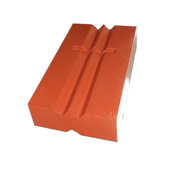 High Chrome impact crusher spare parts blow bar Mining Machinery Parts