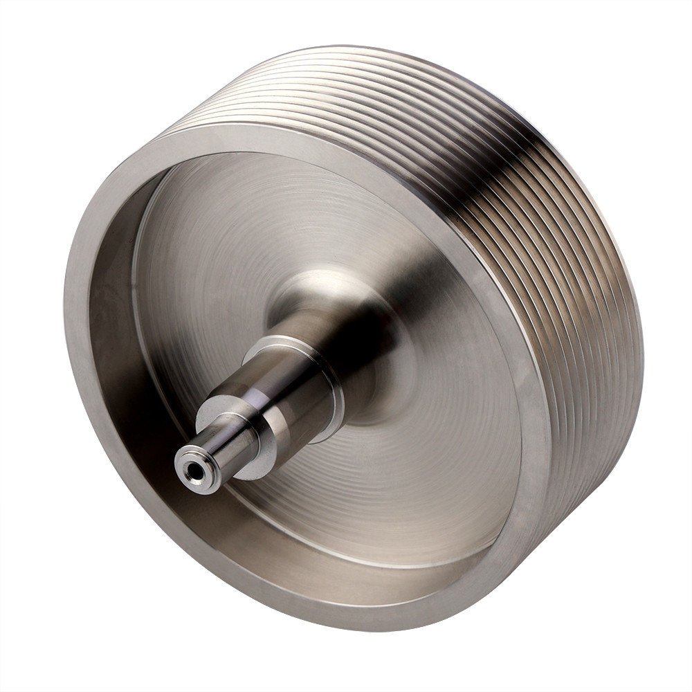 Custom Aluminum CNC Turning Parts Small Machine Cast Steel Transmission Pulley
