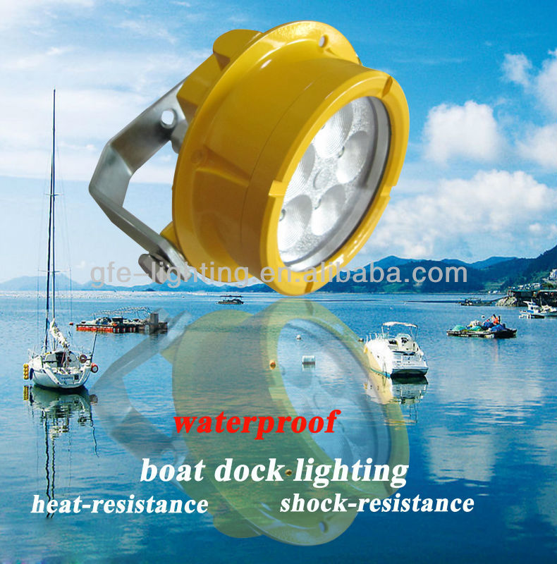 24V Portable 20w Gas Station LED Canopy Light outdoor 80Ra , Pure White 5500K LED