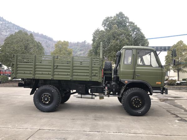 Four Wheel Drive Dongfeng Off Road Truck EQ2070G Military Truck Cummins 160HP